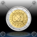 2 EVRO MALTA 2015 "30. obletnica EU zastave" UNC
